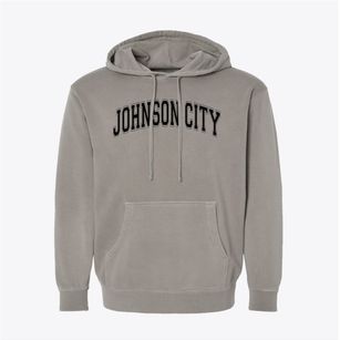 Johnson City Elementary-intermediate School Varsity Arch Pigment-Dyed Hoodie