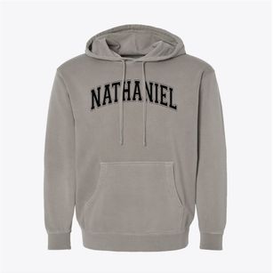 Nathaniel Hawthorne Middle School Varsity Arch Pigment-Dyed Hoodie