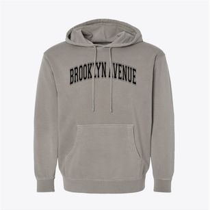 Brooklyn Avenue Elementary School Varsity Arch Pigment-Dyed Hoodie