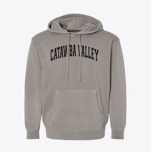 Catawba Valley High School Varsity Arch Pigment-Dyed Hoodie