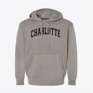 Charlotte Christian School Varsity Arch Pigment-Dyed Hoodie