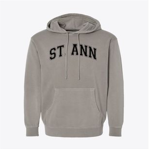 Saint Ann School Varsity Arch Pigment-Dyed Hoodie