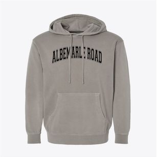 Albemarle Road Middle School Varsity Arch Pigment-Dyed Hoodie