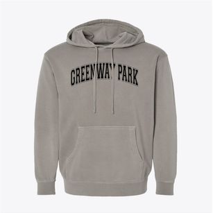 Greenway Park Elementary School Varsity Arch Pigment-Dyed Hoodie