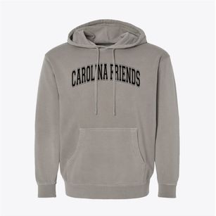Carolina Friends School Varsity Arch Pigment-Dyed Hoodie