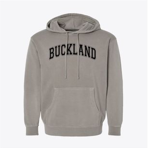 Buckland Elementary School Varsity Arch Pigment-Dyed Hoodie