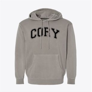 Cory Middle School Varsity Arch Pigment-Dyed Hoodie