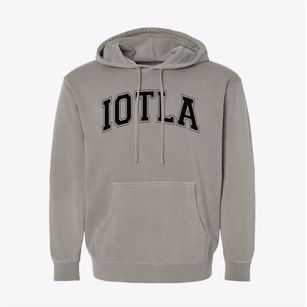 Iotla Elementary School Varsity Arch Pigment-Dyed Hoodie