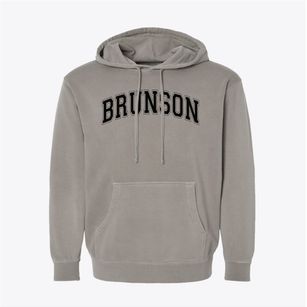 Brunson Elementary School Varsity Arch Pigment-Dyed Hoodie