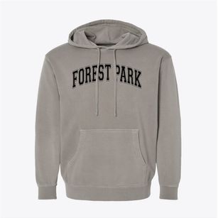 Forest Park Elementary School Varsity Arch Pigment-Dyed Hoodie
