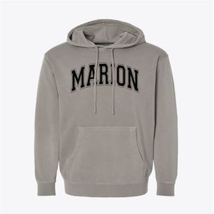 Marion Christian Academy Varsity Arch Pigment-Dyed Hoodie