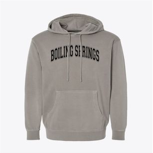 Boiling Springs Elementary School Varsity Arch Pigment-Dyed Hoodie