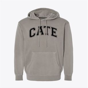 Cate School Varsity Arch Pigment-Dyed Hoodie