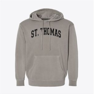 Saint Thomas The Apostle School Varsity Arch Pigment-Dyed Hoodie