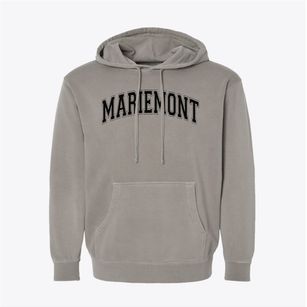 Mariemont Junior High School Varsity Arch Pigment-Dyed Hoodie