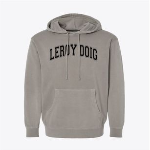 Leroy Doig Middle School Varsity Arch Pigment-Dyed Hoodie