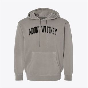 Mount Whitney High School Varsity Arch Pigment-Dyed Hoodie