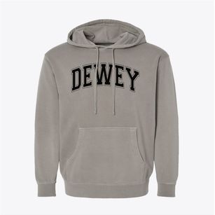 Dewey Elementary School Varsity Arch Pigment-Dyed Hoodie