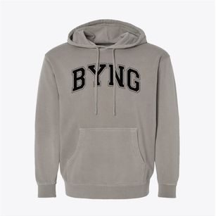 Byng Junior High School Varsity Arch Pigment-Dyed Hoodie