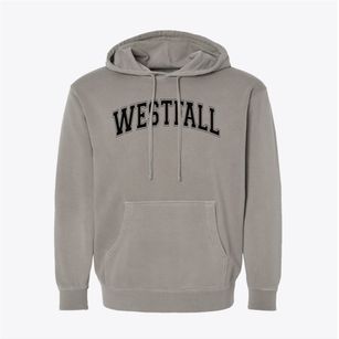 Westfall Elementary School Varsity Arch Pigment-Dyed Hoodie