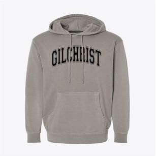 Gilchrist School Varsity Arch Pigment-Dyed Hoodie
