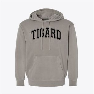 Tigard High School Varsity Arch Pigment-Dyed Hoodie