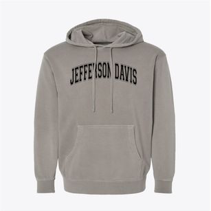 Jefferson Davis High School Varsity Arch Pigment-Dyed Hoodie