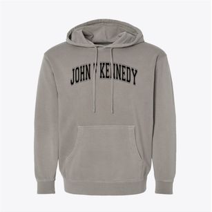 John F Kennedy Catholic School Varsity Arch Pigment-Dyed Hoodie
