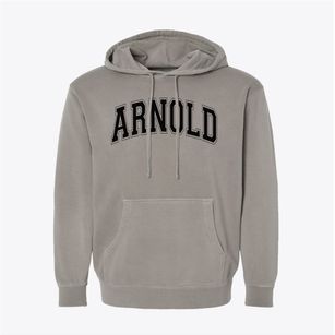 Arnold High School Varsity Arch Pigment-Dyed Hoodie