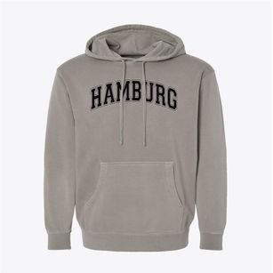 Hamburg Christian School Varsity Arch Pigment-Dyed Hoodie