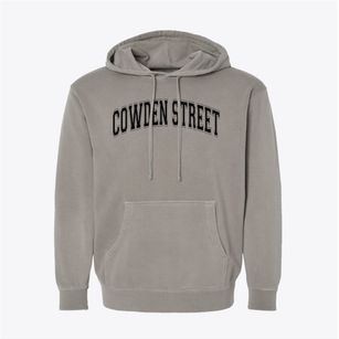 Cowden Street School Varsity Arch Pigment-Dyed Hoodie