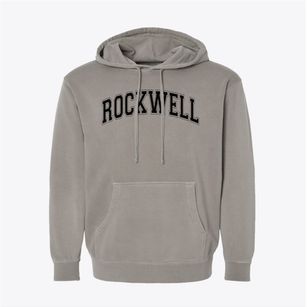 Rockwell Elementary School Varsity Arch Pigment-Dyed Hoodie