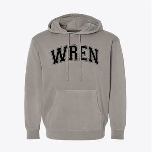 Wren Middle School Varsity Arch Pigment-Dyed Hoodie