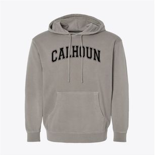 Calhoun Christian School Varsity Arch Pigment-Dyed Hoodie