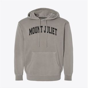 Mount Juliet Elementary School Varsity Arch Pigment-Dyed Hoodie