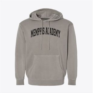 Memphis Academy Of Science & Engineering Varsity Arch Pigment-Dyed Hoodie