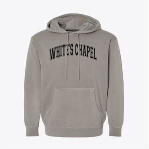 White's Chapel Elementary School Varsity Arch Pigment-Dyed Hoodie