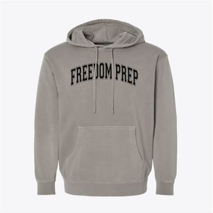 Freedom Preparatory Academy Varsity Arch Pigment-Dyed Hoodie