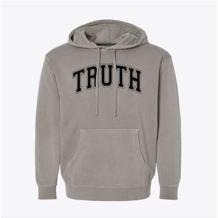 Truth Christian Academy Varsity Arch Pigment-Dyed Hoodie