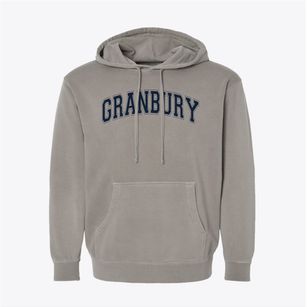 Granbury Middle School Varsity Arch Pigment-Dyed Hoodie