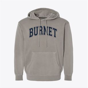 Burnet Elementary School Varsity Arch Pigment-Dyed Hoodie