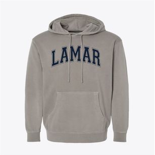 Lamar Middle School Varsity Arch Pigment-Dyed Hoodie