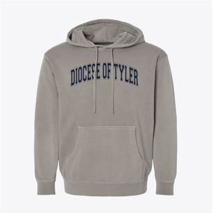 Diocese Of Tyler Varsity Arch Pigment-Dyed Hoodie