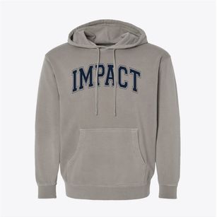 Impact Early College High School Varsity Arch Pigment-Dyed Hoodie
