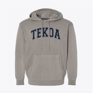 Tekoa Academy Varsity Arch Pigment-Dyed Hoodie
