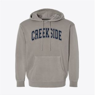 Creekside Elementary School Varsity Arch Pigment-Dyed Hoodie
