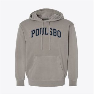 Poulsbo Elementary School Varsity Arch Pigment-Dyed Hoodie