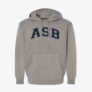 Assumption School Varsity Arch Pigment-Dyed Hoodie