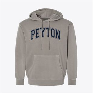 Peyton Elementary School Varsity Arch Pigment-Dyed Hoodie