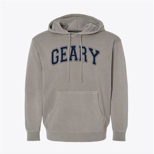 Geary Elementary School Varsity Arch Pigment-Dyed Hoodie